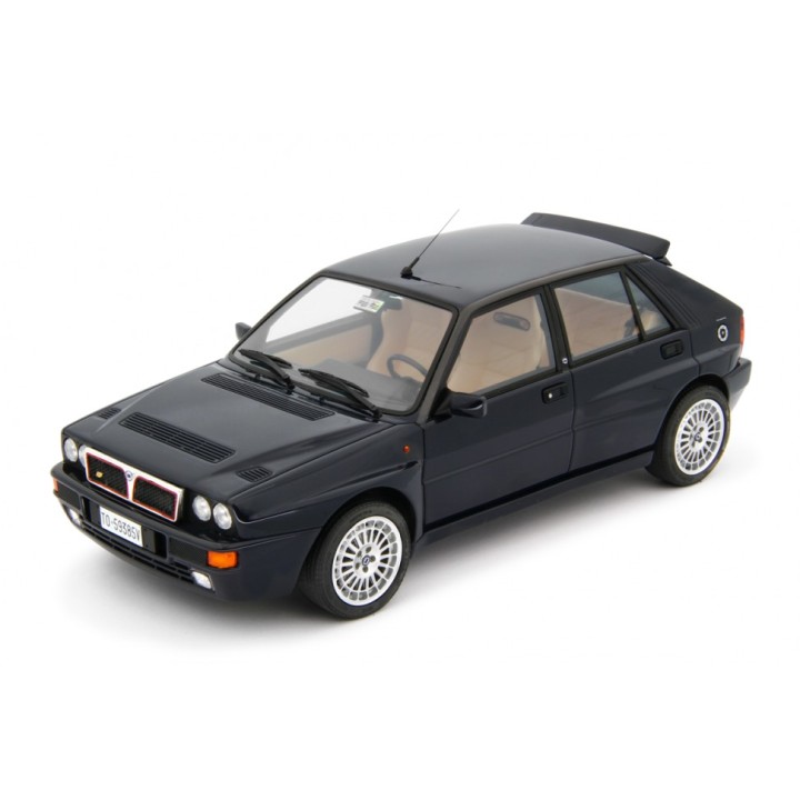 Lancia Delta HF Integrale Evo II 1992 blue, Laudoracing-Model 1/18 scale