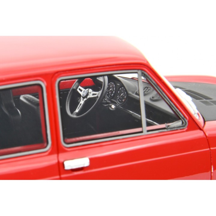 Autobianchi A112 Abarth 58HP 1. série 1971 červená, Laudoracing-Model 1:18