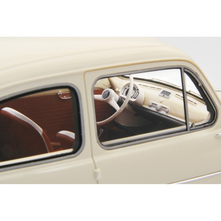 Fiat 600D Berlina 1960 beige, Laudoracing-Model 1/18 scale