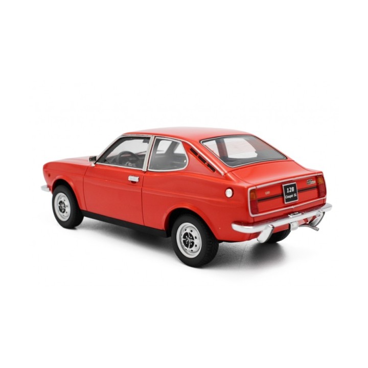 Fiat 128 Coupè 1100 S 1972 red, Laudoracing-Model 1/18 scale