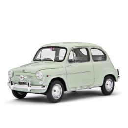 Fiat 600D Berlina 1960 green, Laudoracing-Model 1/18 scale