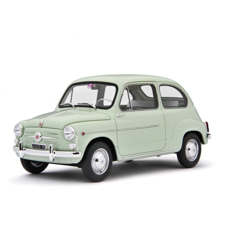 Fiat 600D Berlina 1960 zelená, Laudoracing-Model 1:18