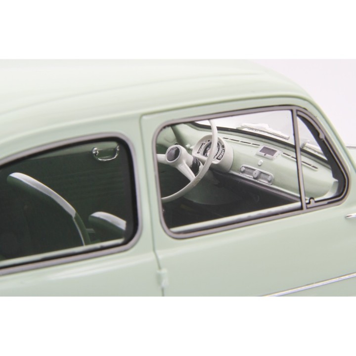 Fiat 600D Berlina 1960 green, Laudoracing-Model 1/18 scale