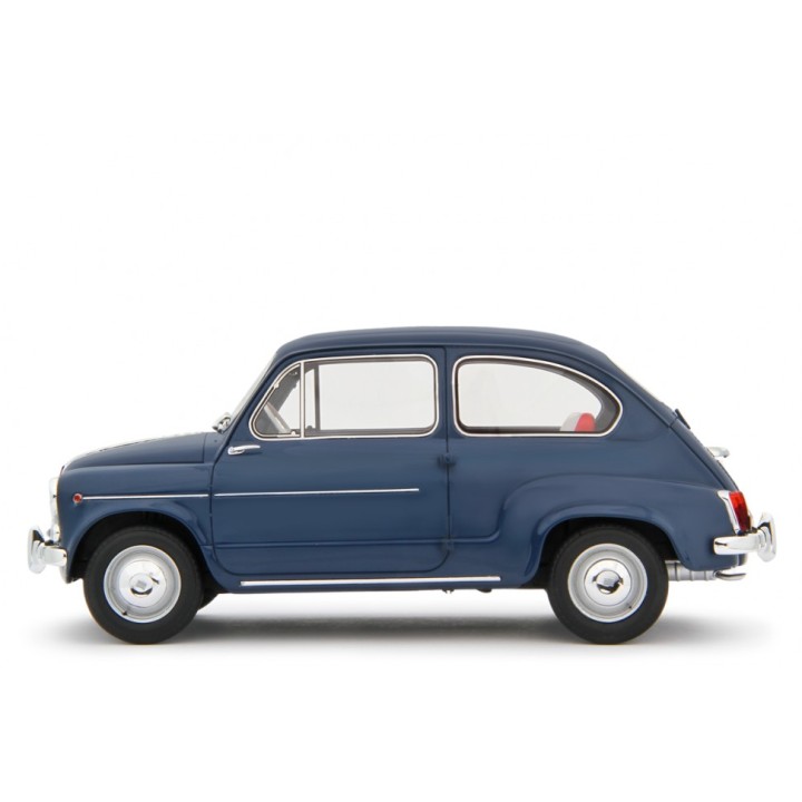 Fiat 600D Berlina 1960 modrá, Laudoracing-Model 1:18