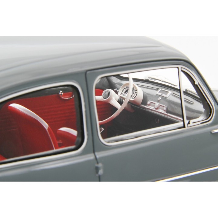Fiat 600D Berlina 1960 grey, Laudoracing-Model 1/18 scale