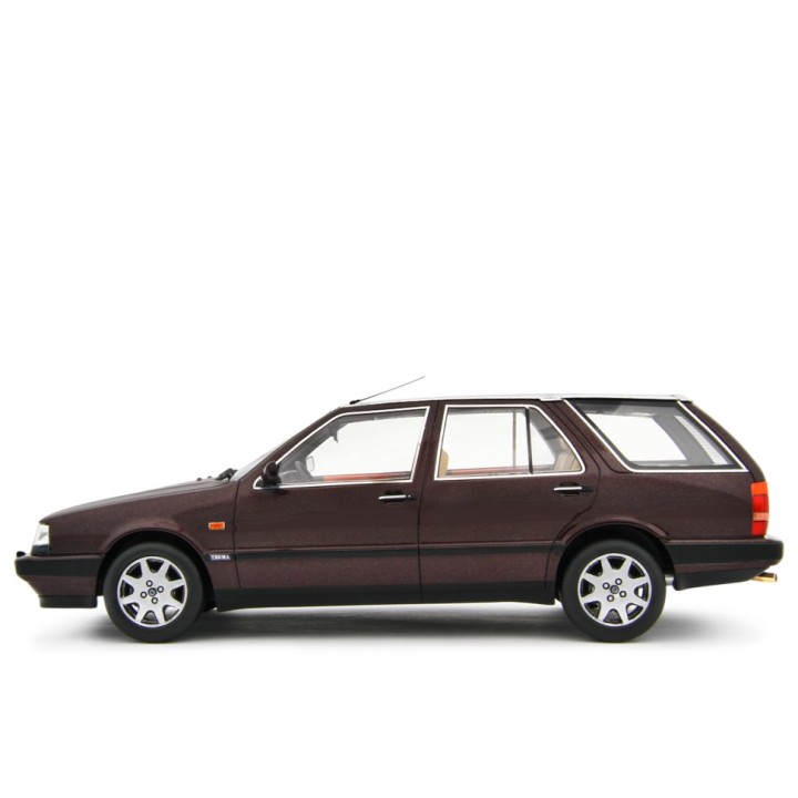 Lancia Thema Station Wagon T.D. 1988 burgundy, Laudoracing-Model 1/18 scale