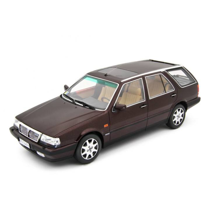 Lancia Thema Station Wagon T.D. 1988 burgundy, Laudoracing-Model 1/18 scale