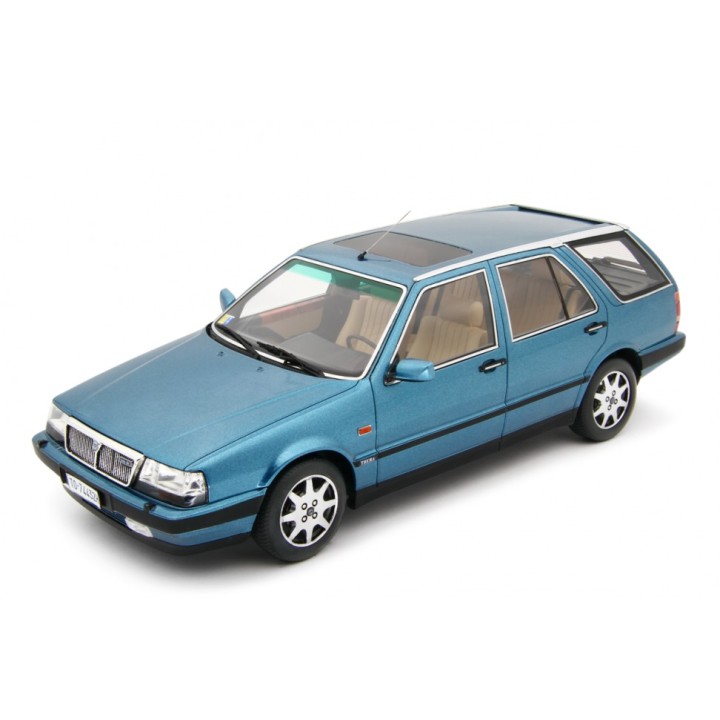 Lancia Thema Station Wagon T.D. 1988 blue, Laudoracing-Model 1/18 scale