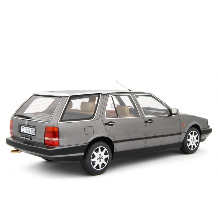 Lancia Thema Station Wagon T.D. 1988 silver, Laudoracing-Model 1/18 scale