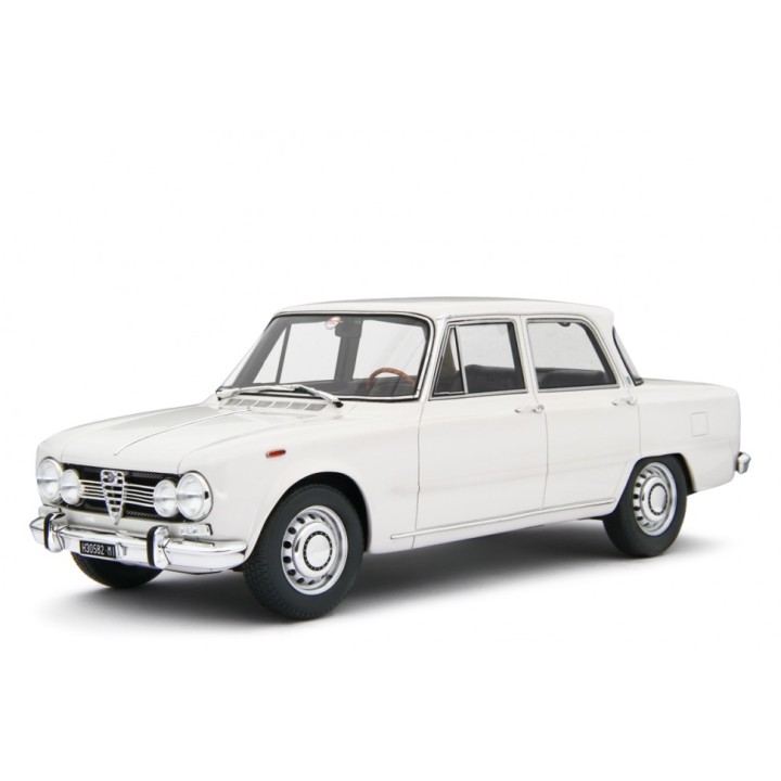 Alfa Romeo Giulia Super 1969 white, Laudoracing-Model 1/18 scale
