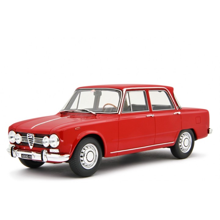 Alfa Romeo Giulia Super 1969 červená, Laudoracing-Model 1:18