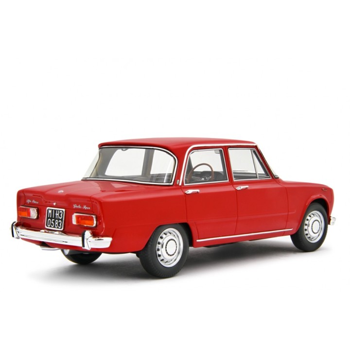Alfa Romeo Giulia Super 1969 red, Laudoracing-Model 1/18 scale