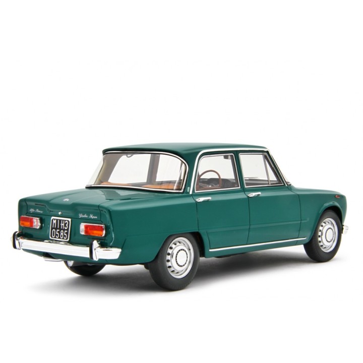 Alfa Romeo Giulia Super 1969 green, Laudoracing-Model 1/18 scale