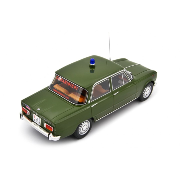 Alfa Romeo Giulia Super Carabinieri 1969 zelená, Laudoracing-Model 1:18