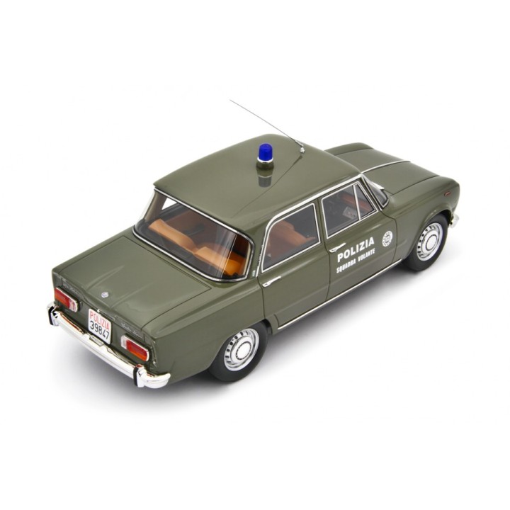 Alfa Romeo Giulia Super Polizia S.Volante 1969 green, Laudoracing-Model 1/18 scale