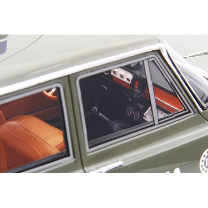 Alfa Romeo Giulia Super Polizia S.Volante 1969 green, Laudoracing-Model 1/18 scale