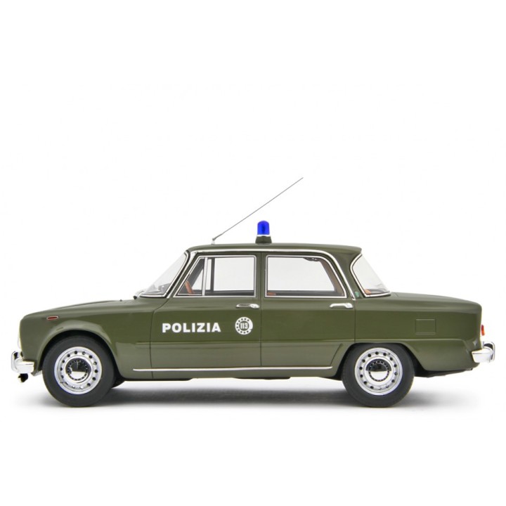 Alfa Romeo Giulia Super Polizia Stradale 1969 zelená, Laudoracing-Model 1:18