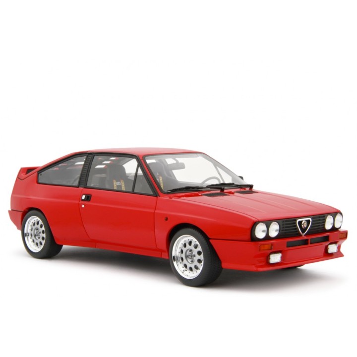 Alfa Romeo Sprint 6C Prototipo Autodelta 1983 red, Laudoracing-Model 1/18 scale