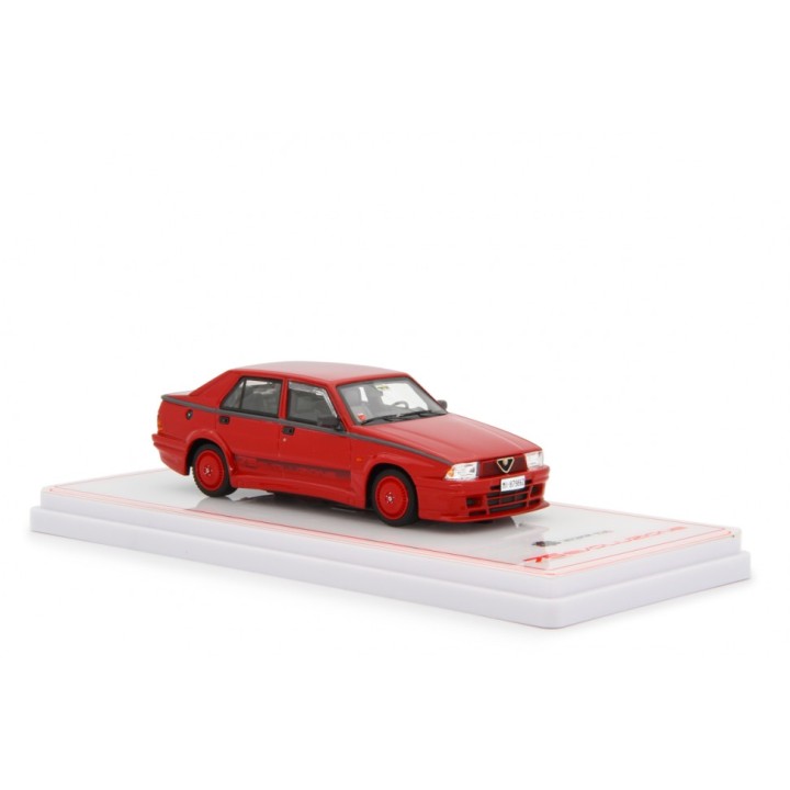 Alfa 75 1.8i Turbo Evoluzione 1987 červená, Laudoracing-Model 1:43
