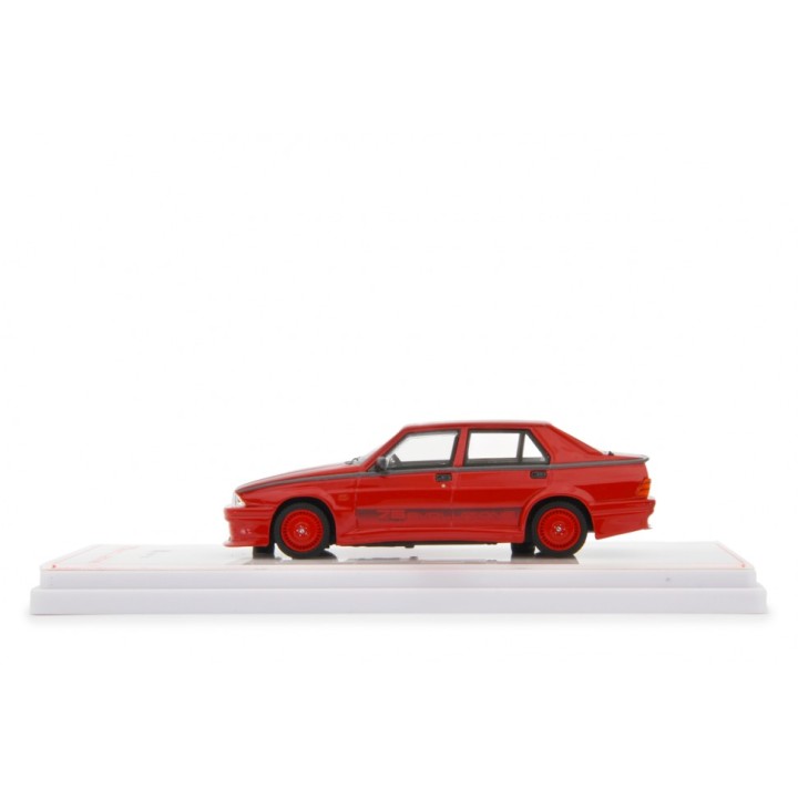 Alfa 75 1.8i Turbo Evoluzione 1987 red, Laudoracing-Model 1/43 scale