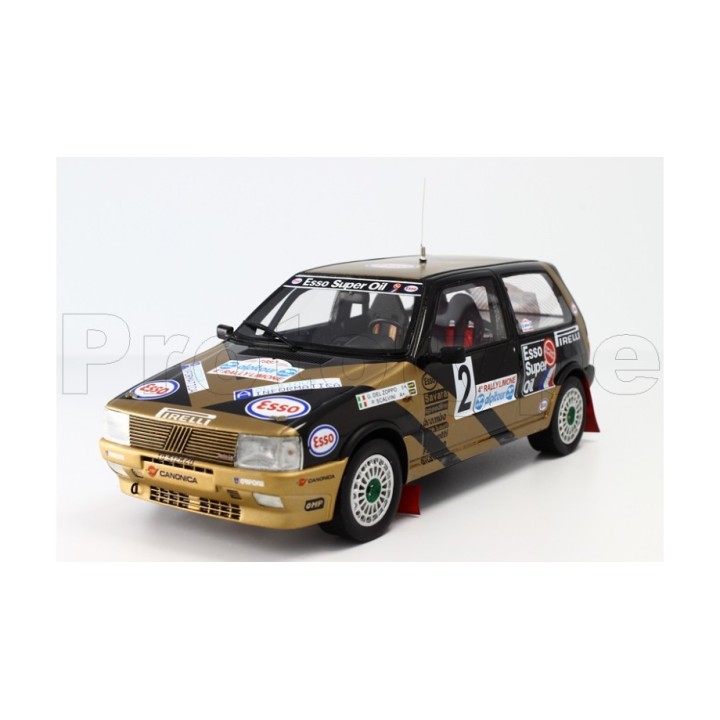 Fiat Uno Turbo i.e. Grifone Rally Limone 1987 Nr.2, Laudoracing-Model 1:18