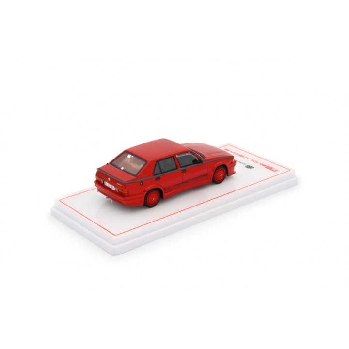 Alfa 75 1.8i Turbo Evoluzione 1987 red, Laudoracing-Model 1/43 scale