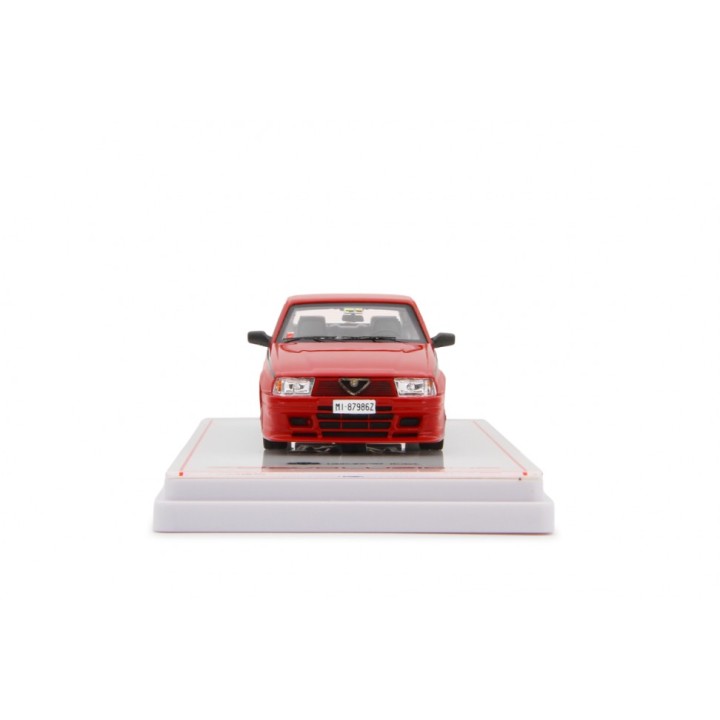 Alfa 75 1.8i Turbo Evoluzione 1987 red, Laudoracing-Model 1/43 scale
