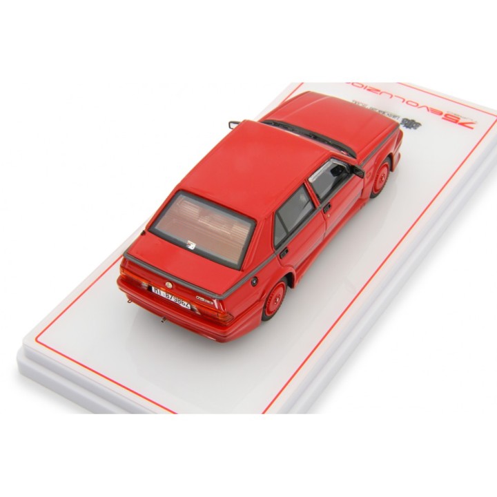 Alfa 75 1.8i Turbo Evoluzione 1987 červená, Laudoracing-Model 1:43