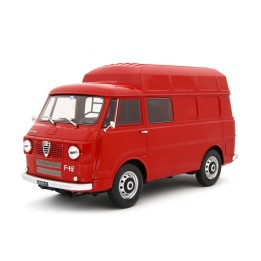 Alfa Romeo F12 Autocarro Tetto Sopralzato 1967 red, Laudoracing-Model 1/18