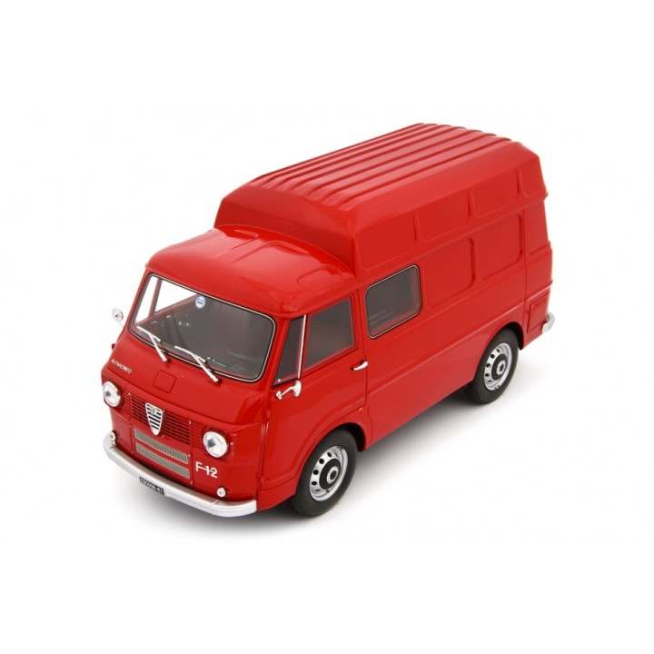 Alfa Romeo F12 Autocarro Tetto Sopralzato 1967 red, Laudoracing-Model 1/18