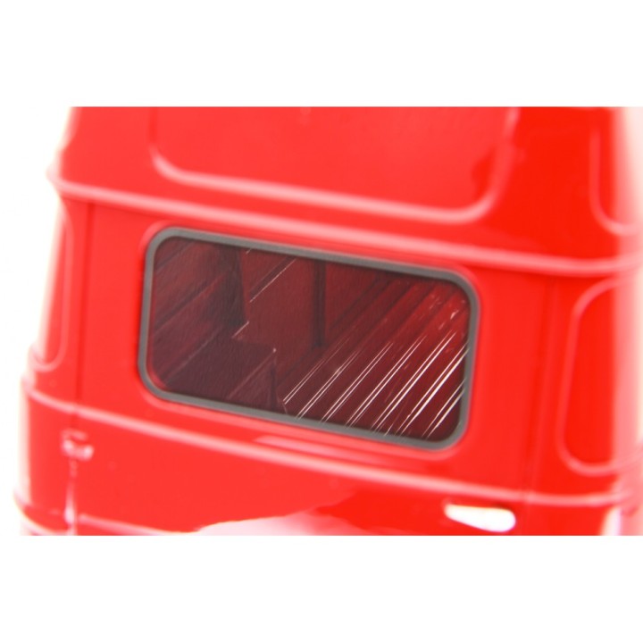 Alfa Romeo F12 Autocarro Tetto Sopralzato 1967 red, Laudoracing-Model 1/18