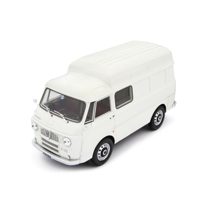 Alfa Romeo F12 Autocarro Tetto Sopralzato 1967 white, Laudoracing-Model 1/18