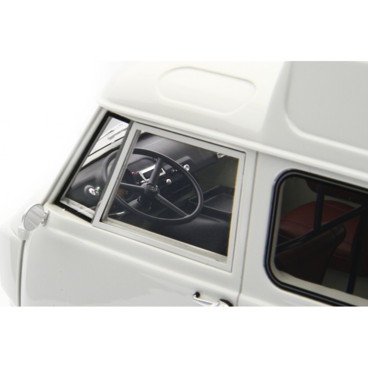 Alfa Romeo F12 Autocarro Tetto Sopralzato 1967 white, Laudoracing-Model 1/18
