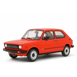 Fiat 127 L 1977 orange, Laudoracing-Model 1/18 scale