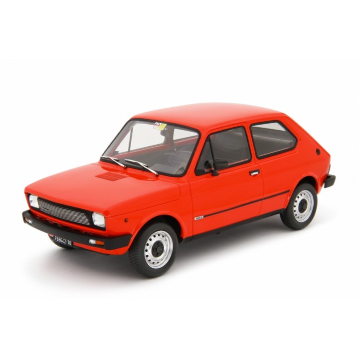 Fiat 127 L 1977 orange, Laudoracing-Model 1/18 scale