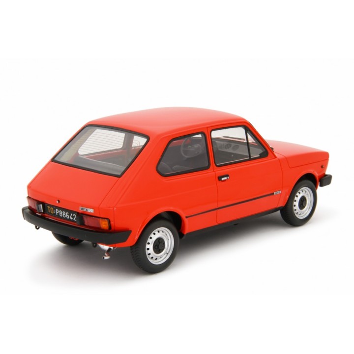 Fiat 127 L 1977 oranžová, Laudoracing-Model 1:18