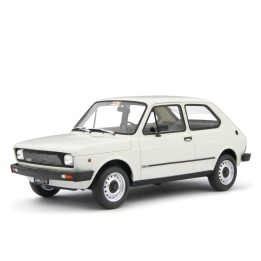Fiat 127 L 1977 white, Laudoracing-Model 1/18 scale