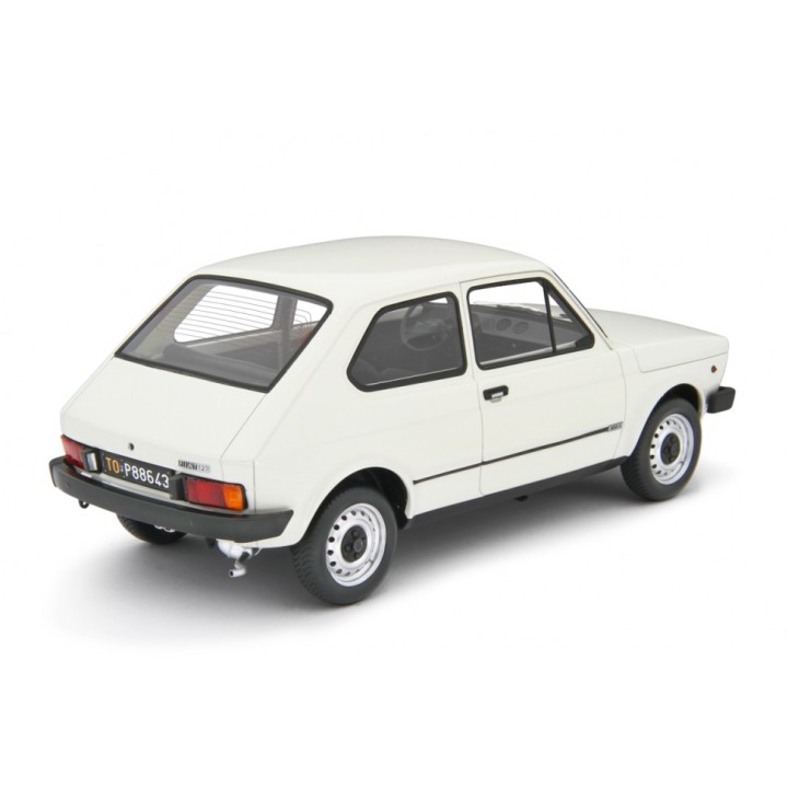 Fiat 127 L 1977 bílá, Laudoracing-Model 1:18