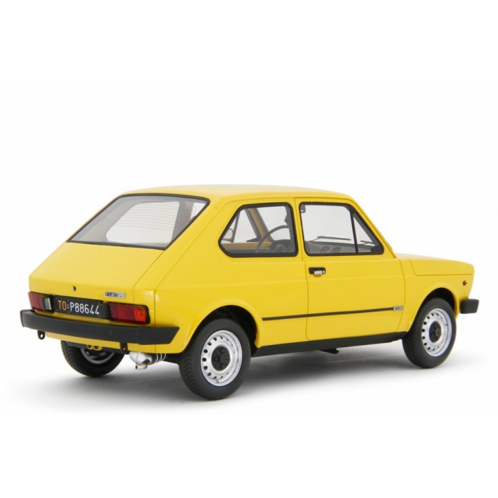 Fiat 127 L 1977 žlutá, Laudoracing-Model 1:18