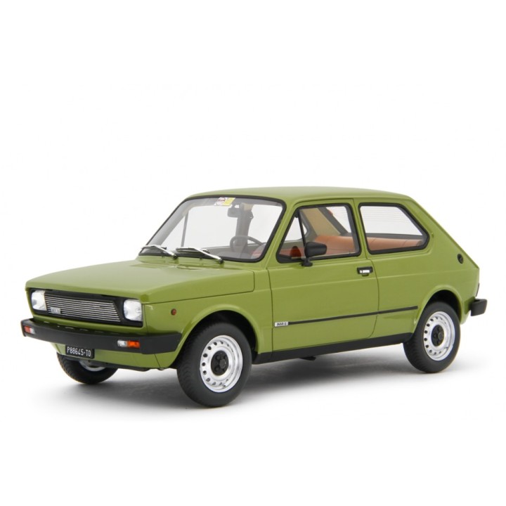 Fiat 127 L 1977 green, Laudoracing-Model 1/18 scale