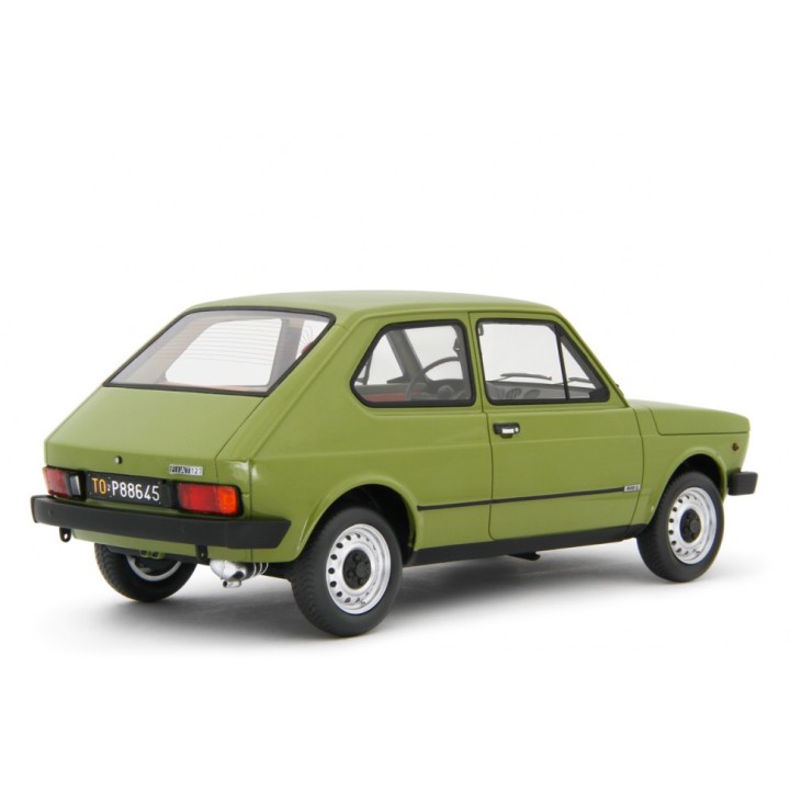 Fiat 127 L 1977 green, Laudoracing-Model 1/18 scale