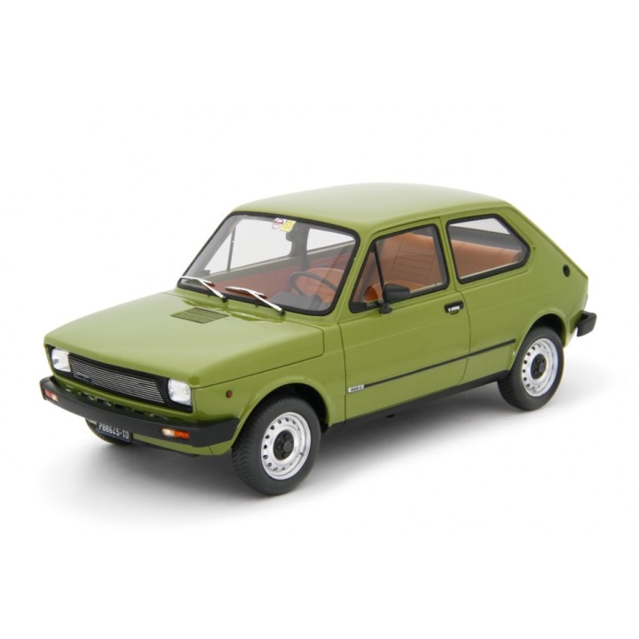 Fiat 127 L 1977 green, Laudoracing-Model 1/18 scale