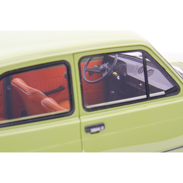 Fiat 127 L 1977 green, Laudoracing-Model 1/18 scale