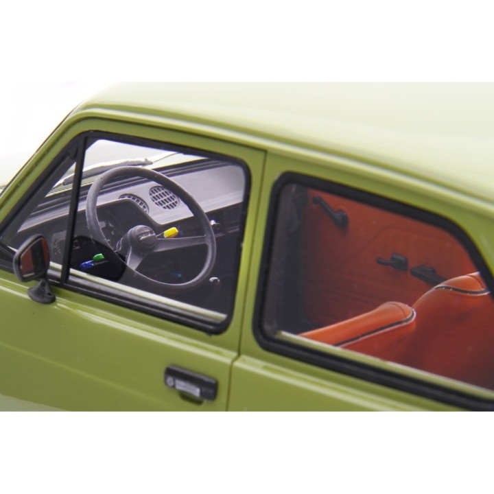 Fiat 127 L 1977 green, Laudoracing-Model 1/18 scale
