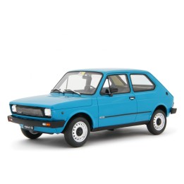 Fiat 127 L 1977 blue, Laudoracing-Model 1/18 scale