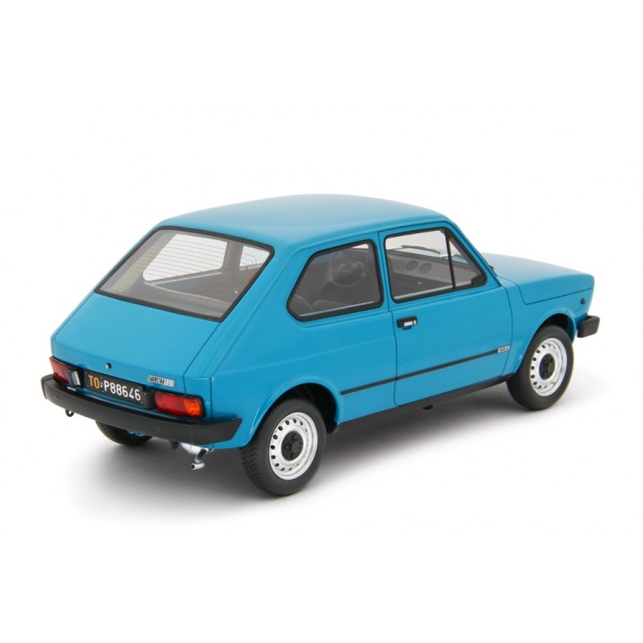 Fiat 127 L 1977 modrá, Laudoracing-Model 1:18