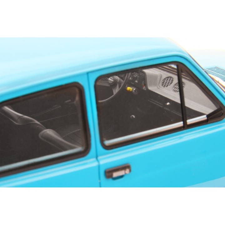 Fiat 127 L 1977 blue, Laudoracing-Model 1/18 scale