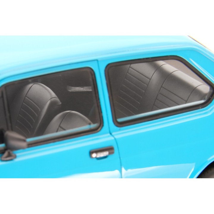 Fiat 127 L 1977 blue, Laudoracing-Model 1/18 scale