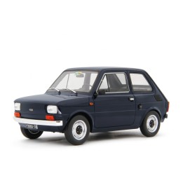 Fiat 126 Base 1976 blue, Laudoracing-Model 1/18 scale