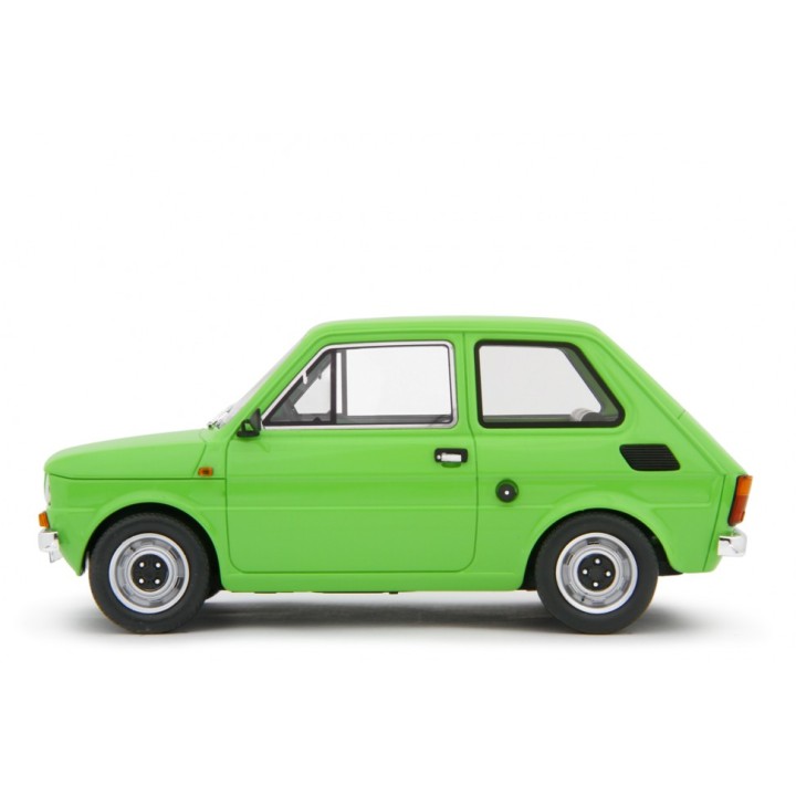 Fiat 126 Base 1976 zelená, Laudoracing-Model 1:18
